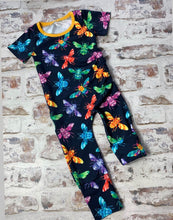 Load image into Gallery viewer, "Grow with me" pull on romper