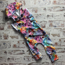 Load image into Gallery viewer, "Grow with me" pull on romper